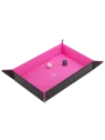 Magnetic Dice Tray Rectangular Black/Pink de Gamegenic en Otros | La Cueva Roja