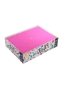 Magnetic Dice Tray Rectangular Black/Pink de Gamegenic en Otros | La Cueva Roja