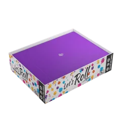 Magnetic Dice Tray Rectangular Black/Purple de Gamegenic en Otros | La Cueva Roja