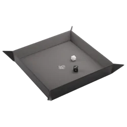 Magnetic Dice Tray Square Black/Gray de Gamegenic en Otros | La Cueva Roja