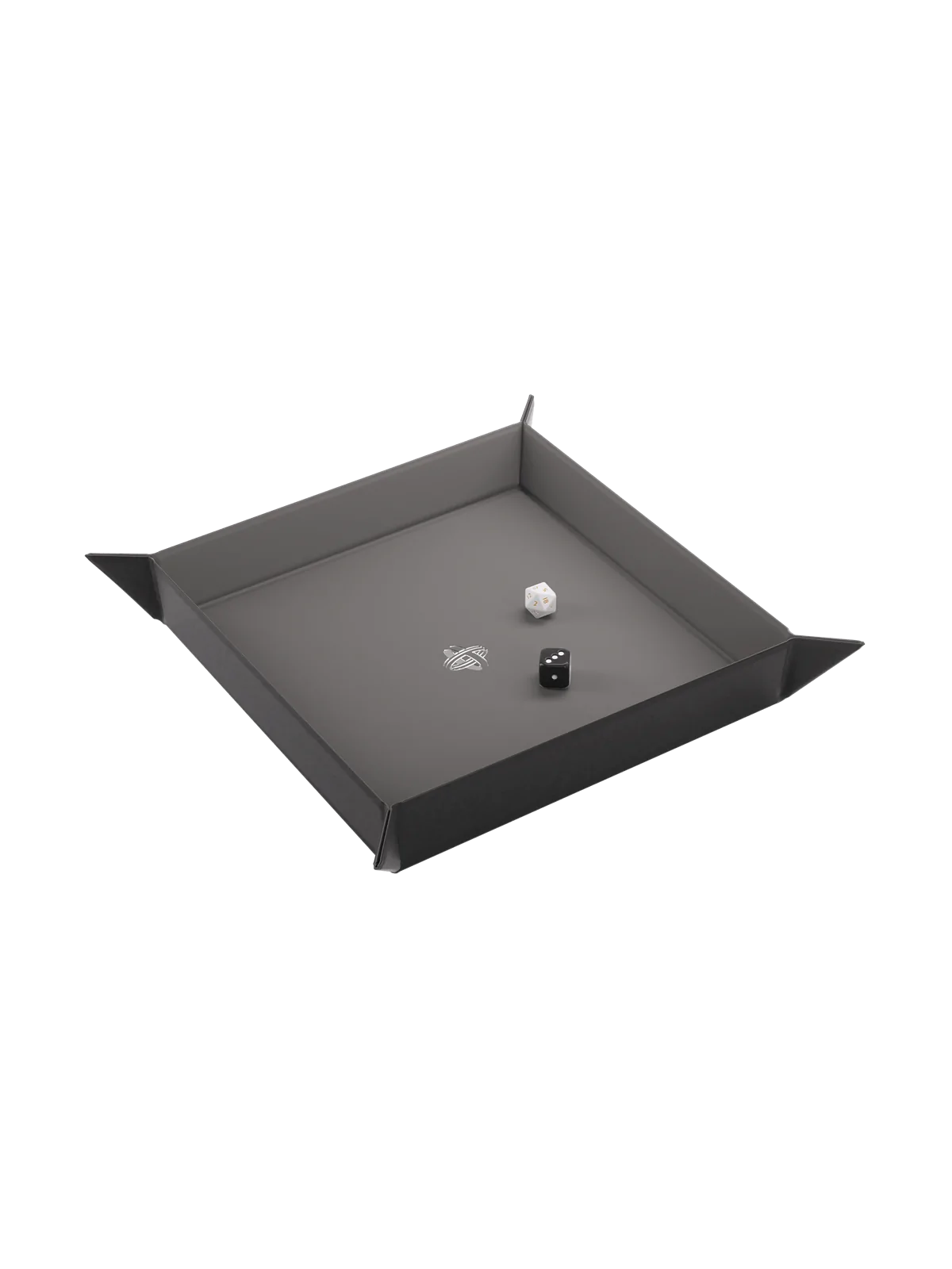 Magnetic Dice Tray Square Black/Gray de Gamegenic en Otros | La Cueva Roja