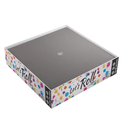 Magnetic Dice Tray Square Black/Gray de Gamegenic en Otros | La Cueva Roja