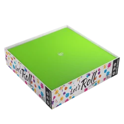 Magnetic Dice Tray Square Black/Green de Gamegenic en Otros | La Cueva Roja