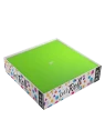 Magnetic Dice Tray Square Black/Green de Gamegenic en Otros | La Cueva Roja