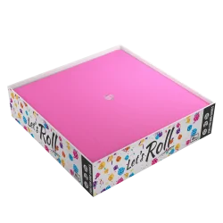 Magnetic Dice Tray Square Black/Pink de Gamegenic en Otros | La Cueva Roja