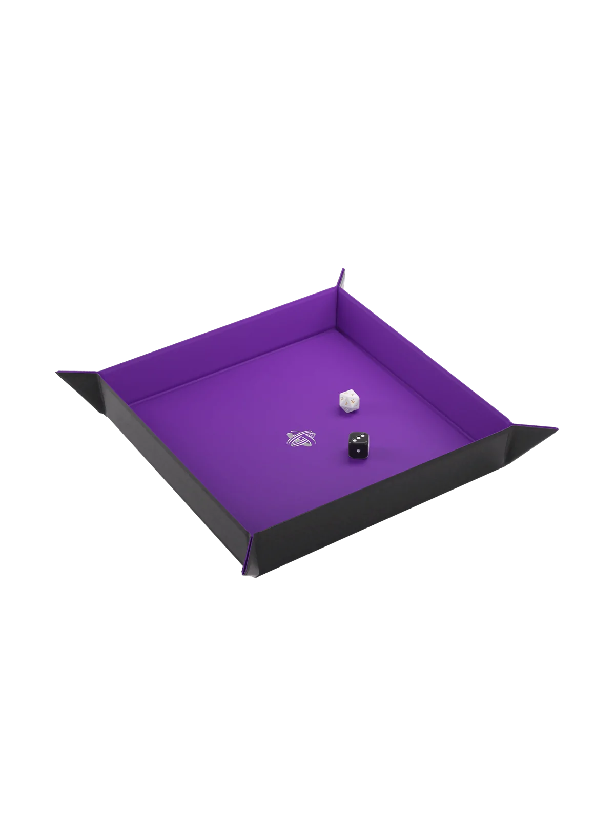 Magnetic Dice Tray Square Black/Purple de Gamegenic en Otros | La Cueva Roja