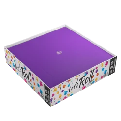 Magnetic Dice Tray Square Black/Purple de Gamegenic en Otros | La Cueva Roja