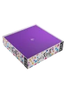 Magnetic Dice Tray Square Black/Purple de Gamegenic en Otros | La Cueva Roja