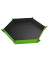 Magnetic Dice Tray Hexagonal Black/Green de Gamegenic en Otros | La Cueva Roja
