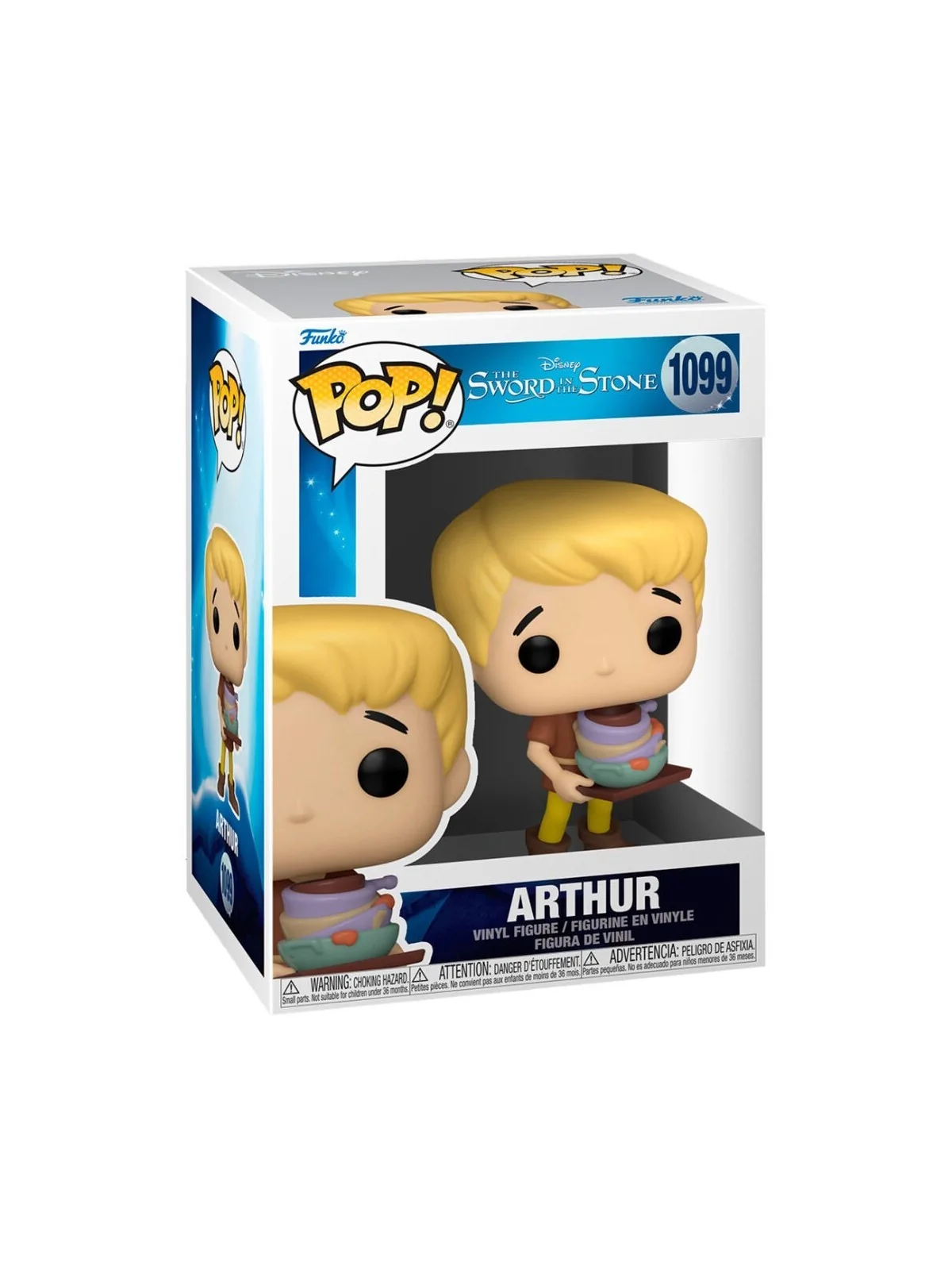 Funko POP! Disney Merlin: El Encantador Arthur (1099) de Funko en Funko Pop | La Cueva Roja