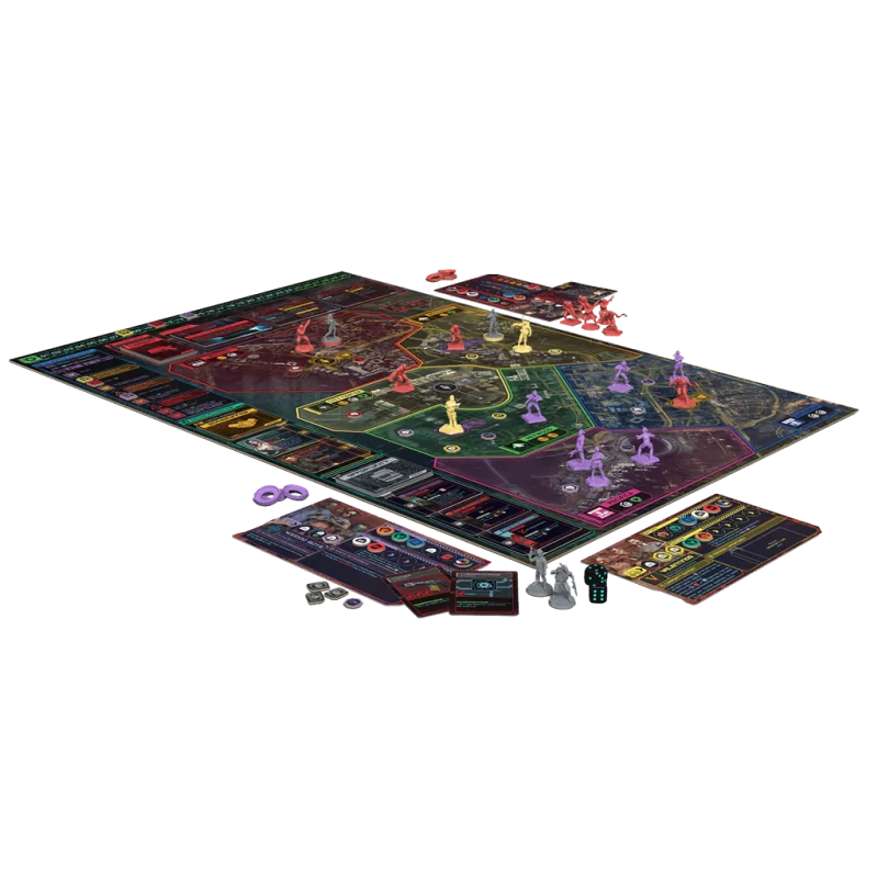 Cyberpunk 2077: Gangs of Night City de CMON en Juegos de Tablero | La Cueva Roja