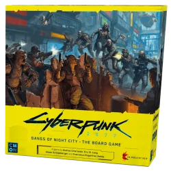 Cyberpunk 2077: Gangs of Night City de CMON en Juegos de Tablero | La Cueva Roja