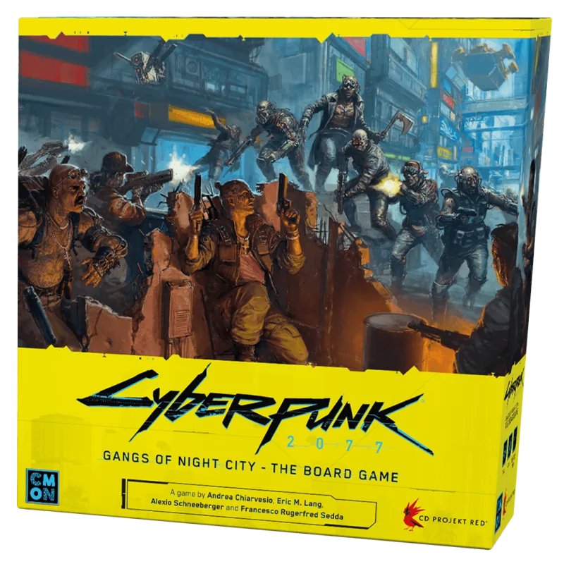 Cyberpunk 2077: Gangs of Night City de CMON en Juegos de Tablero | La Cueva Roja