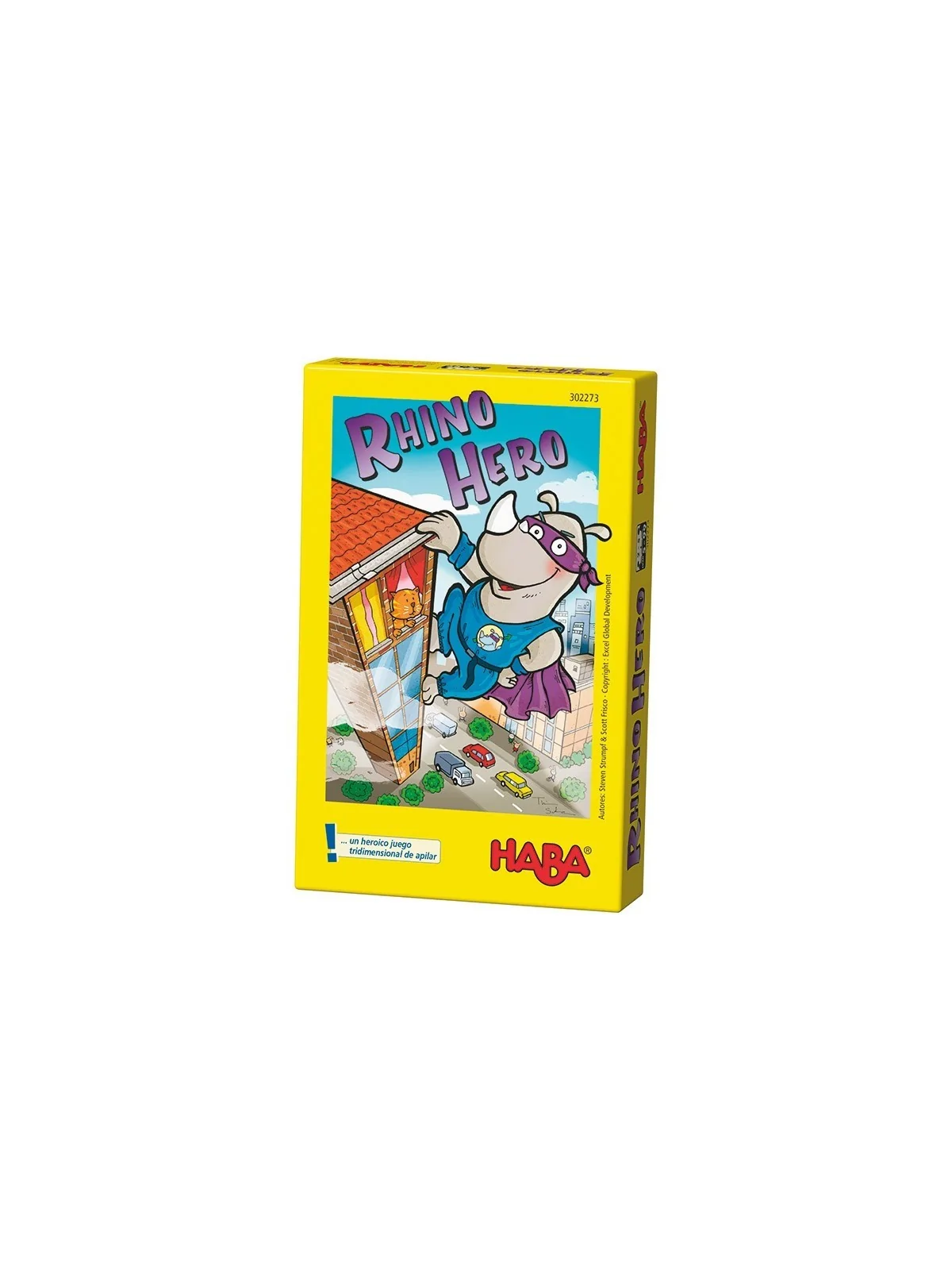 Rhino Hero de Haba en Juegos de Tablero | La Cueva Roja