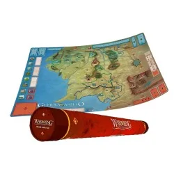 Tapete Deluxe de la Guerra del Anillo de Devir en Tapetes | La Cueva Roja