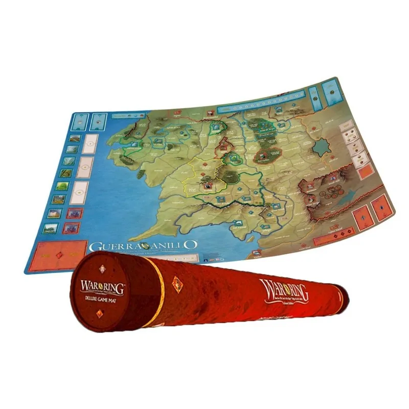 Tapete Deluxe de la Guerra del Anillo de Devir en Tapetes | La Cueva Roja