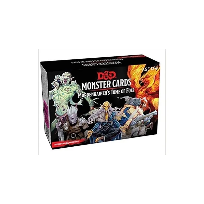 D&D Spellbook Cards: Mordenkainens Tome of Foes de Devir en Juegos de Rol | La Cueva Roja