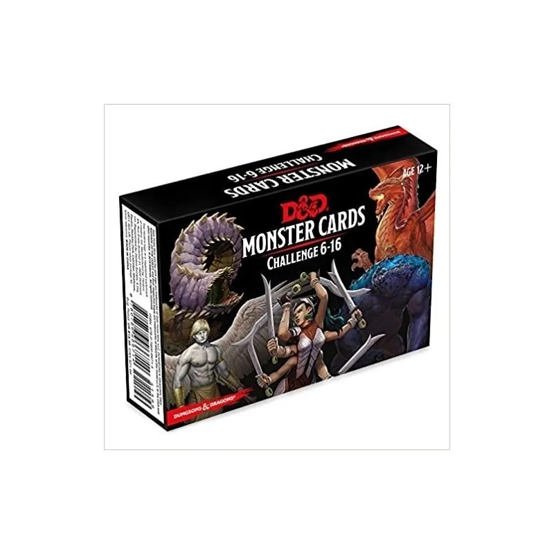 D&D Spellbook Cards: Monsters 6-16 de Devir en Juegos de Rol | La Cueva Roja
