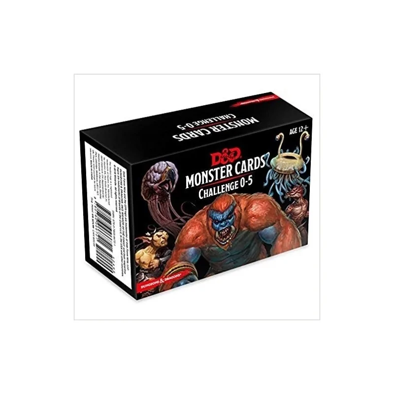 D&D Spellbook Cards: Monsters 0-5 de Devir en Juegos de Rol | La Cueva Roja