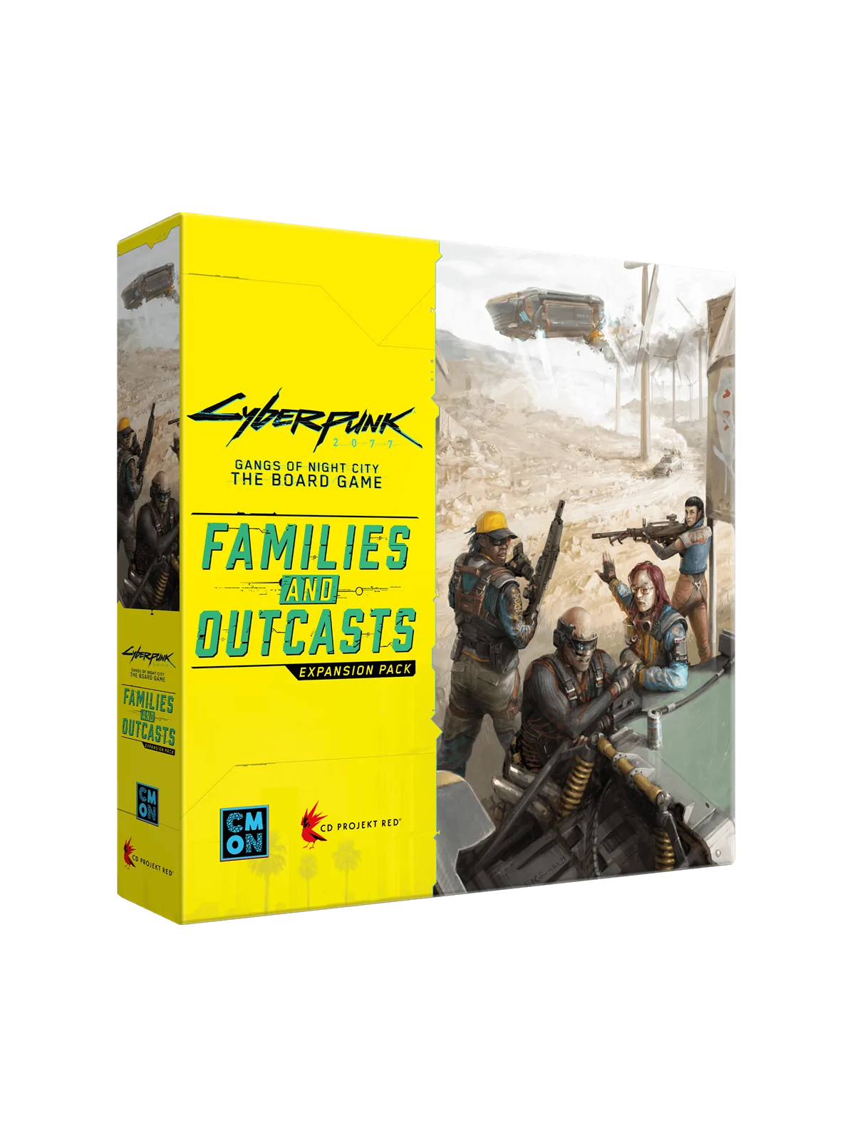 Cyberpunk 2077: Families and Outcasts de CMON en Juegos de Tablero | La Cueva Roja
