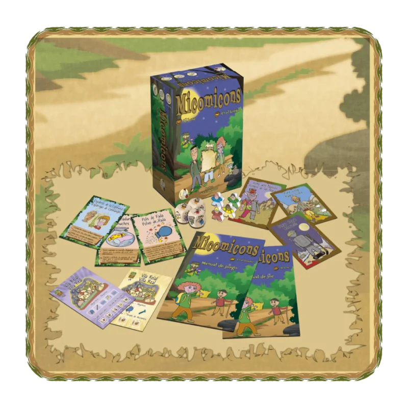 Micomicons en el Bosque de Enpeudejoc Edicions en Juegos de Cartas | La Cueva Roja