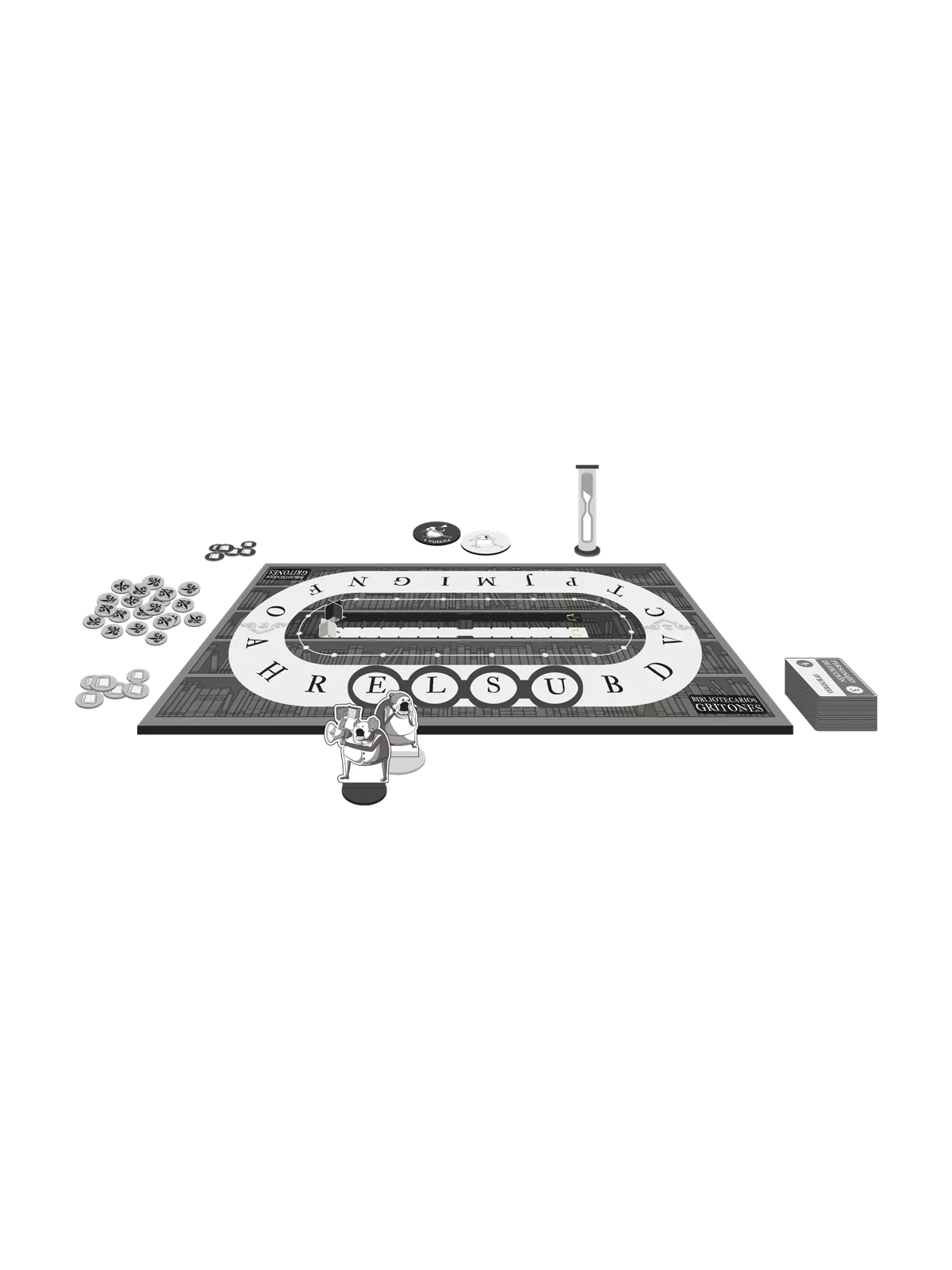 Bibliotecarios Gritones de Exploding Kittens en Juegos de Tablero | La Cueva Roja