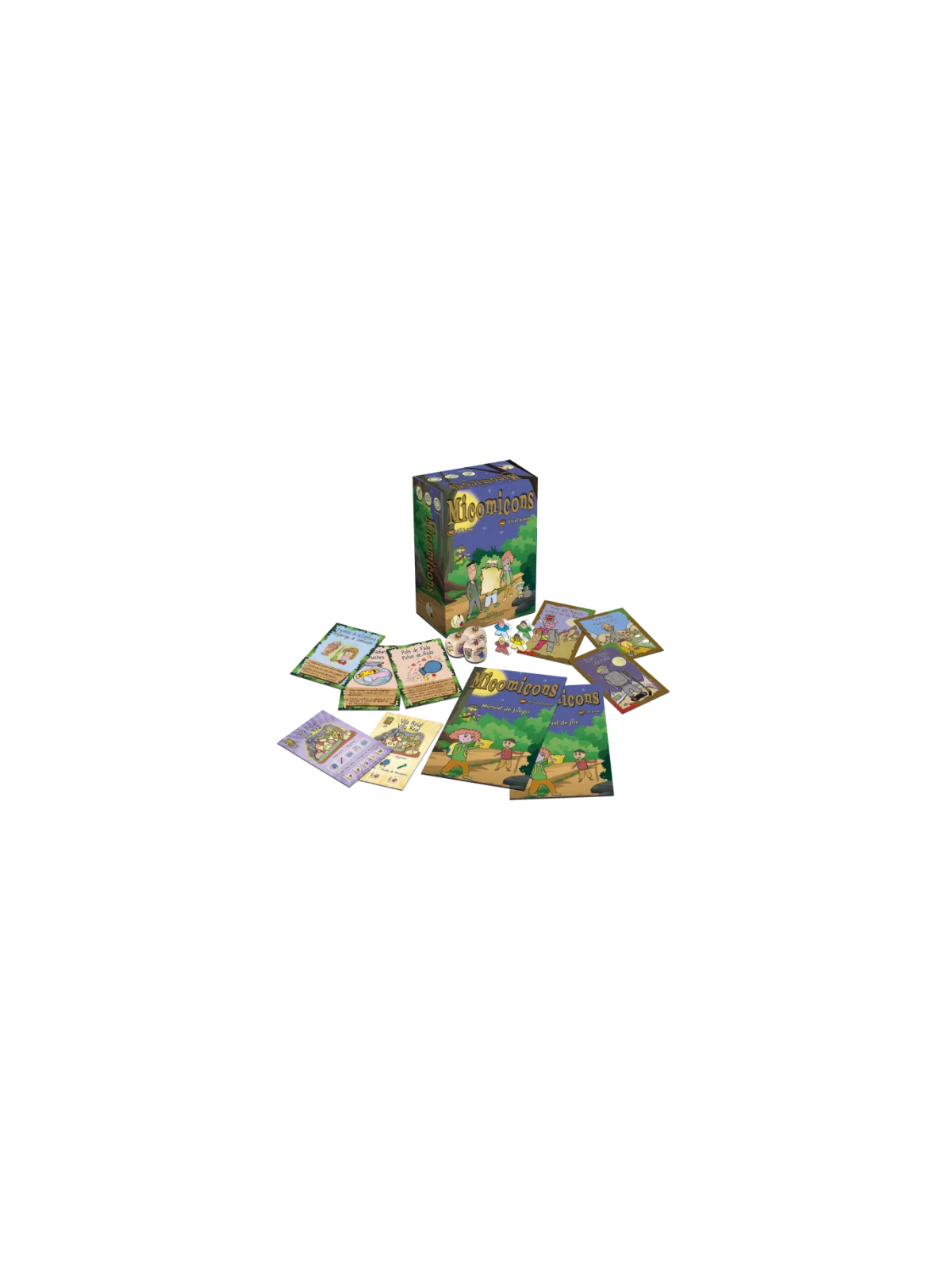 Micomicons en el Bosque de Enpeudejoc Edicions en Juegos de Cartas | La Cueva Roja