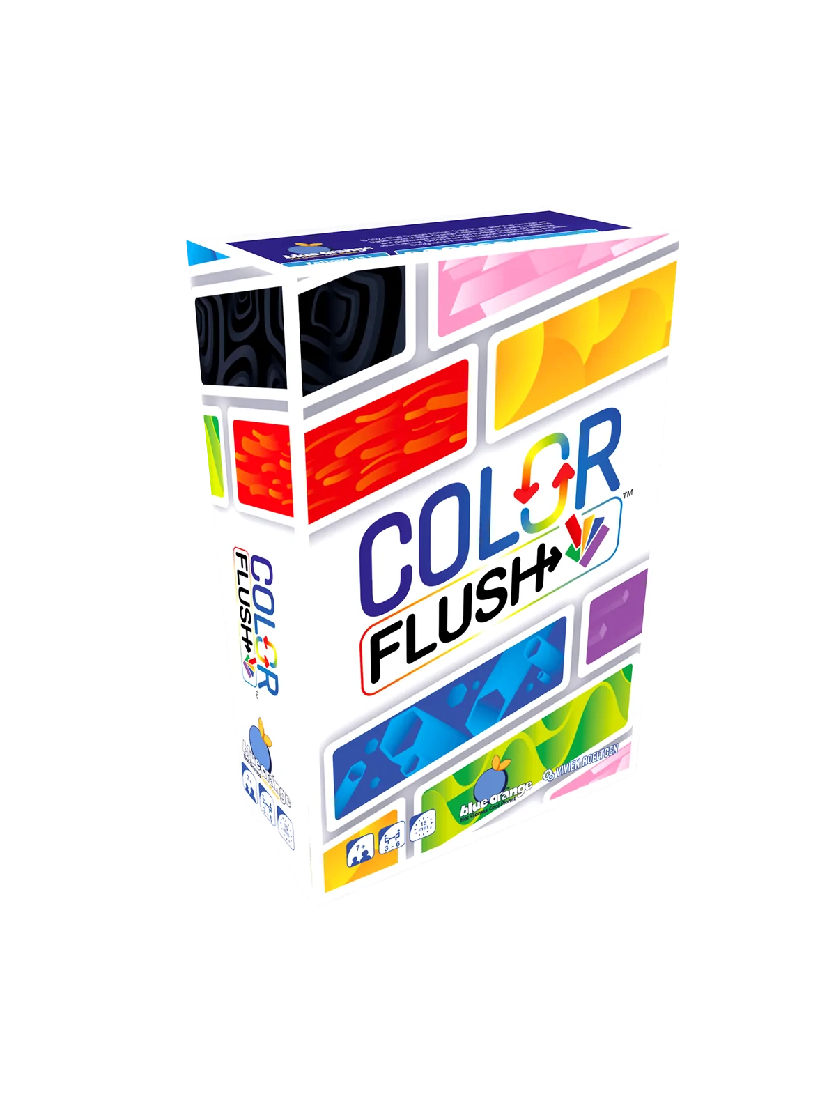 Color Flush de Blue Orange Games en Juegos de Tablero | La Cueva Roja