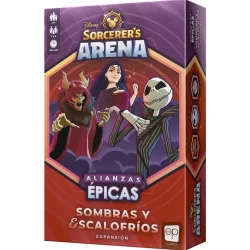 Disney Sorcerer's Arena: Epic Alliances Sombras y Escalofríos de USAopoly en Juegos de Tablero | La Cueva Roja