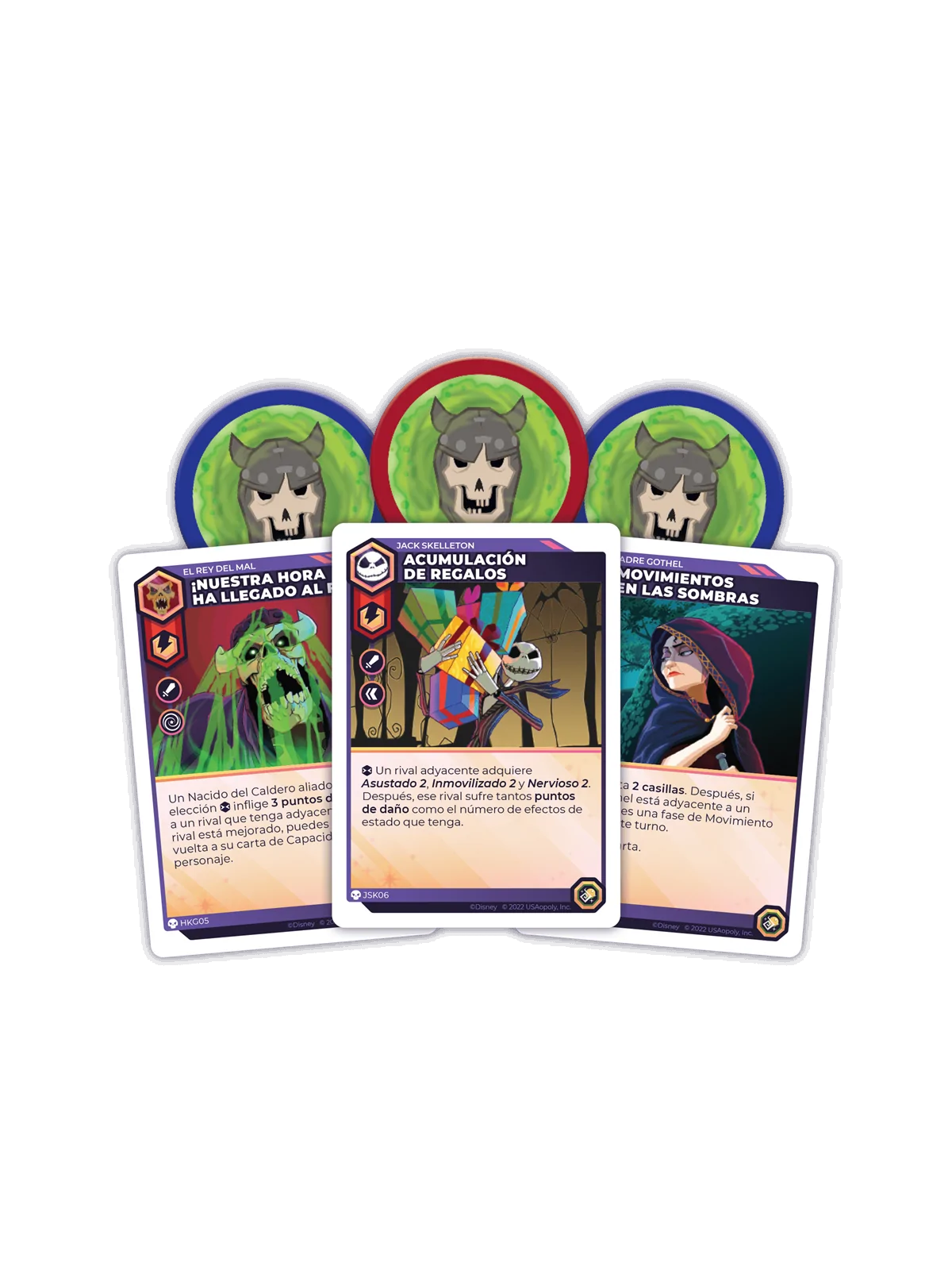 Disney Sorcerer's Arena: Epic Alliances Sombras y Escalofríos de USAopoly en Juegos de Tablero | La Cueva Roja