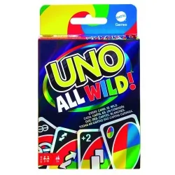 Uno All Wild de Mattel en Juegos de Cartas | La Cueva Roja