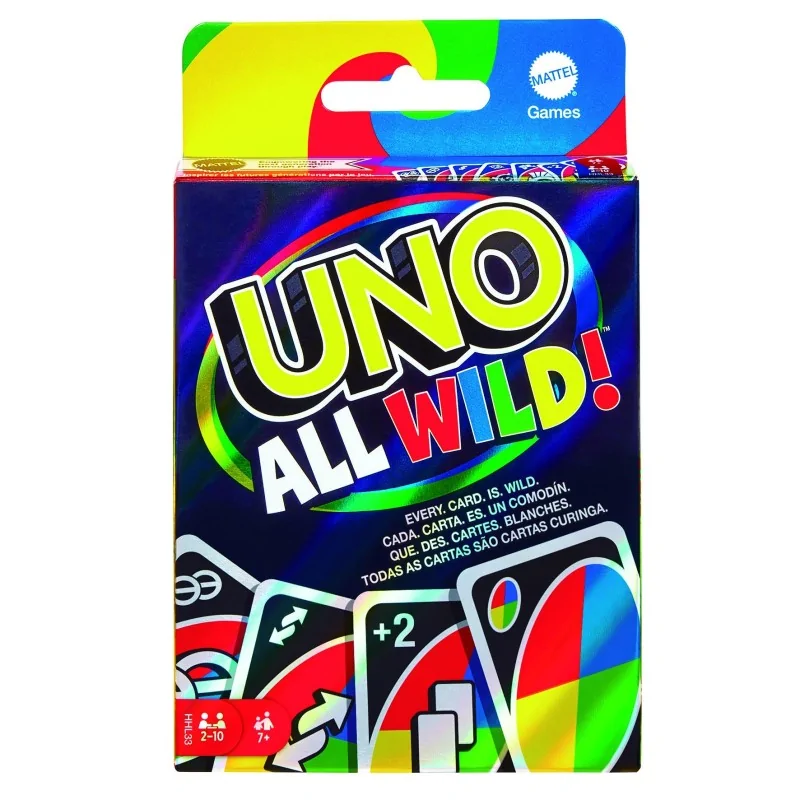 Uno All Wild de Mattel en Juegos de Cartas | La Cueva Roja