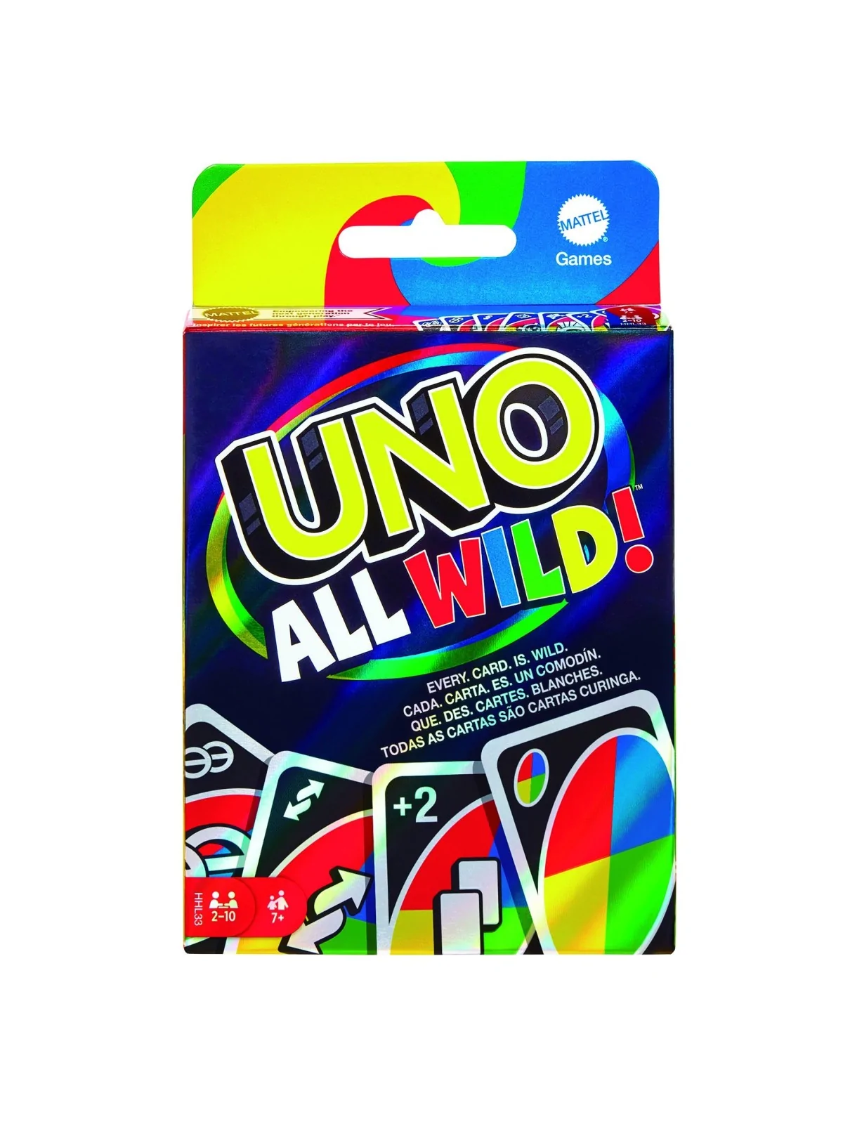 Uno All Wild de Mattel en Juegos de Cartas | La Cueva Roja
