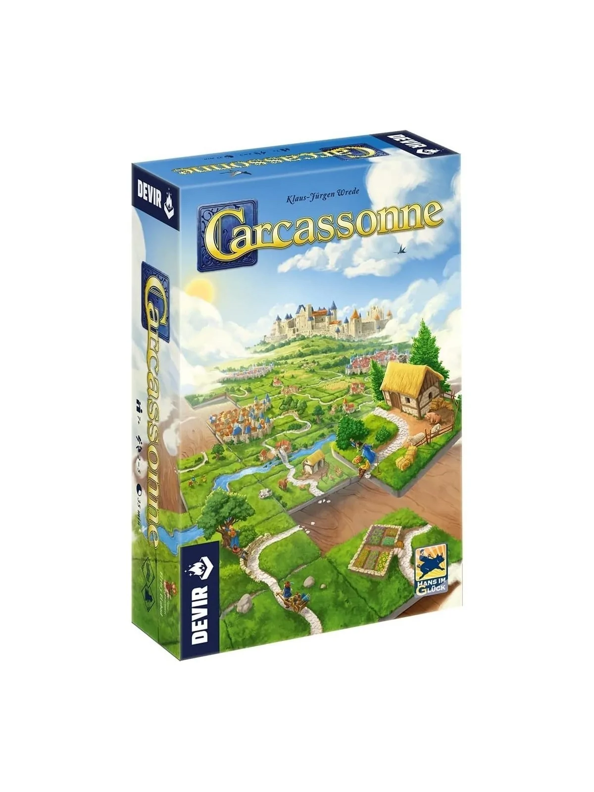 Carcassonne de Devir en Juegos de Tablero | La Cueva Roja