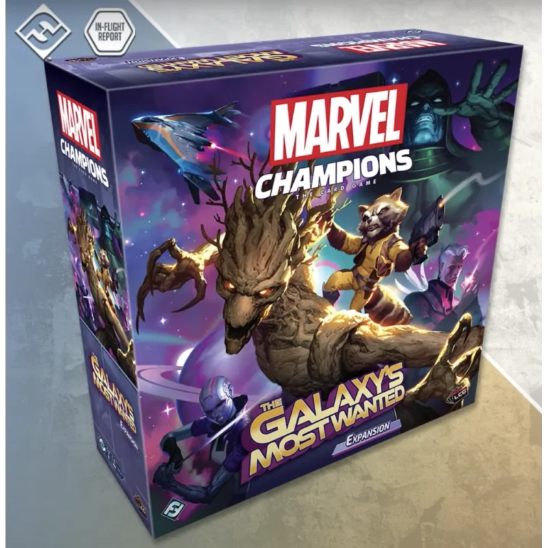 Marvel Champions: Los más Buscados de la Galaxia de Fantasy Flight Games en Juegos de Cartas | La Cueva Roja