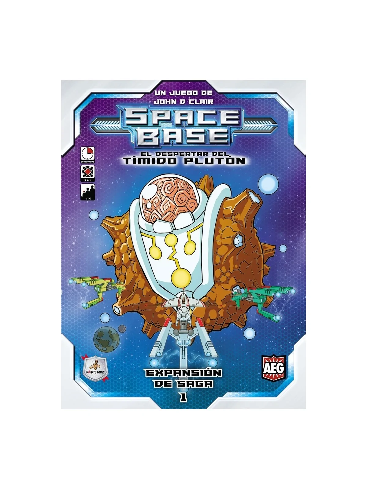 Space Base: el Despertar del Tímido Plutón de Maldito Games en Juegos de Cartas | La Cueva Roja