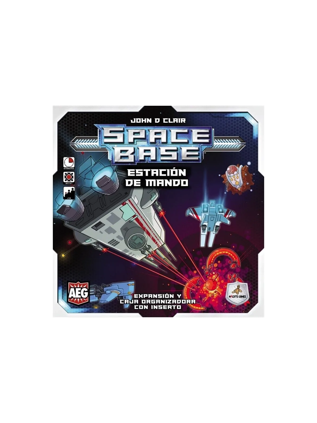 Space Base: Estación de Mando de Maldito Games en Juegos de Tablero | La Cueva Roja