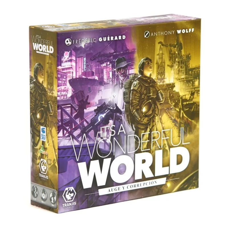 It’s a Wonderful World – Auge y Corrupción de Tranjis Games en Juegos de Tablero | La Cueva Roja