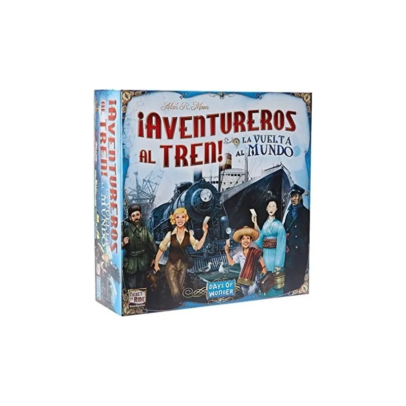 ¡Aventureros al Tren! La Vuelta al Mundo de Asmodee en Juegos de Tablero | La Cueva Roja