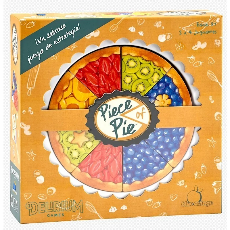Piece of Pie de Delirium Games en Juegos de Tablero | La Cueva Roja