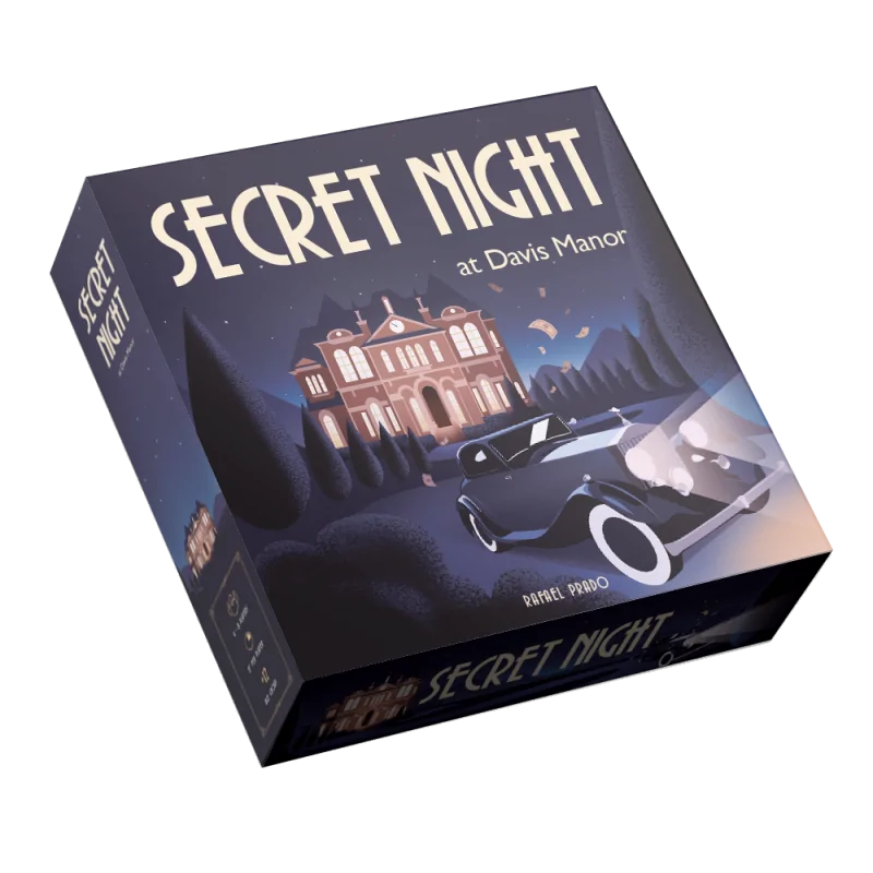 Secret Night at Davis Manor de Maldito Games en Juegos de Tablero | La Cueva Roja