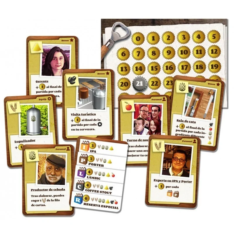 Cerveceros de Two Tomatoes en Juegos de Cartas | La Cueva Roja