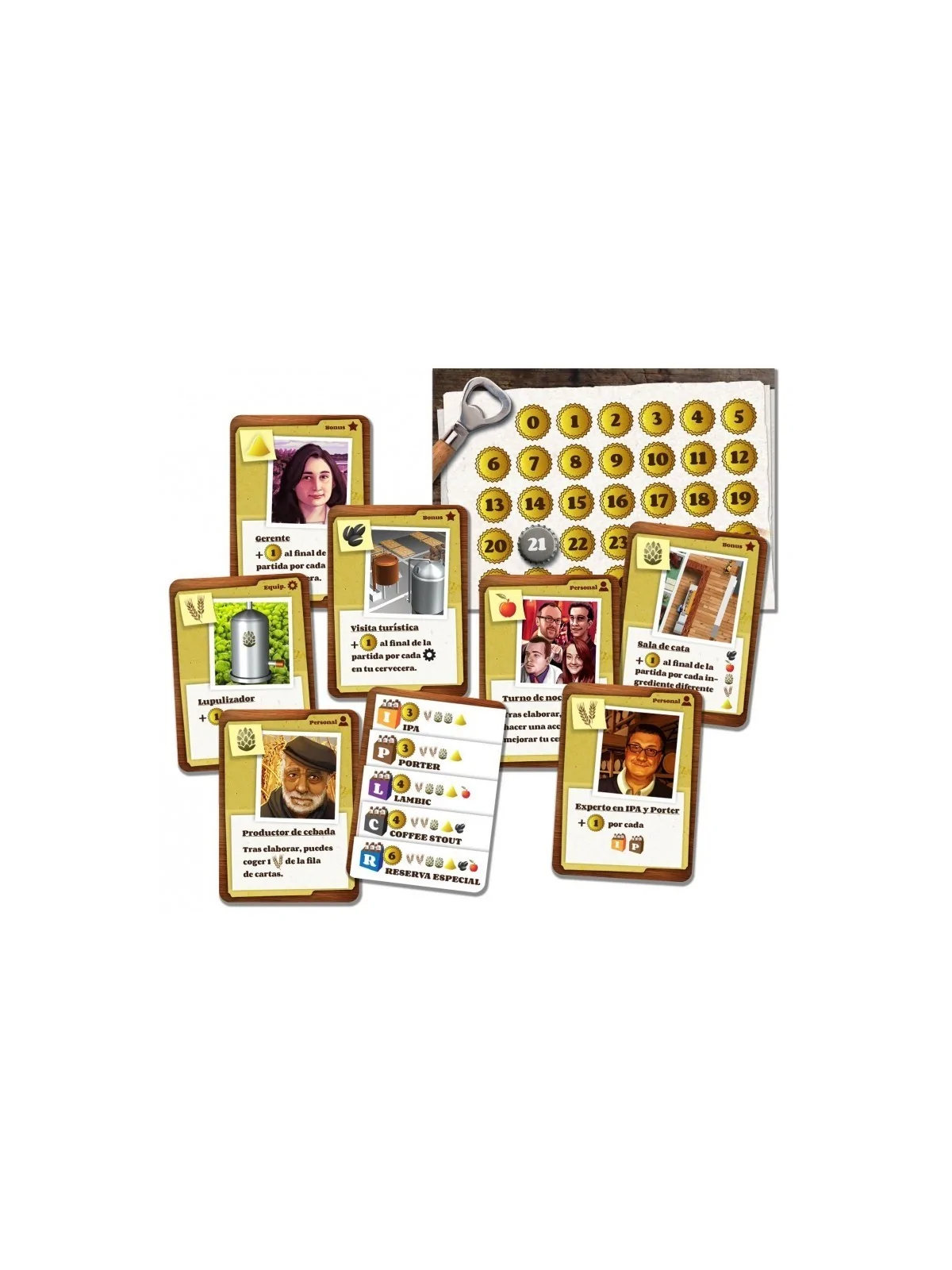 Cerveceros de Two Tomatoes en Juegos de Cartas | La Cueva Roja