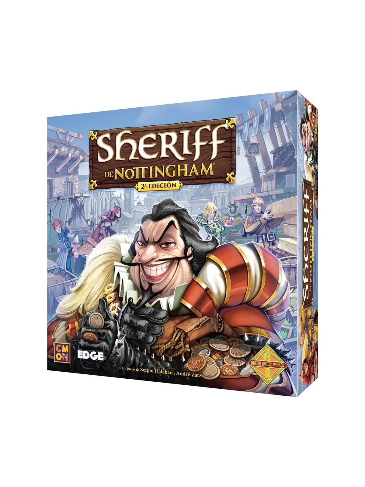 El Sheriff De Nottingham: Segunda Edición de Asmodee en Juegos de Tablero | La Cueva Roja