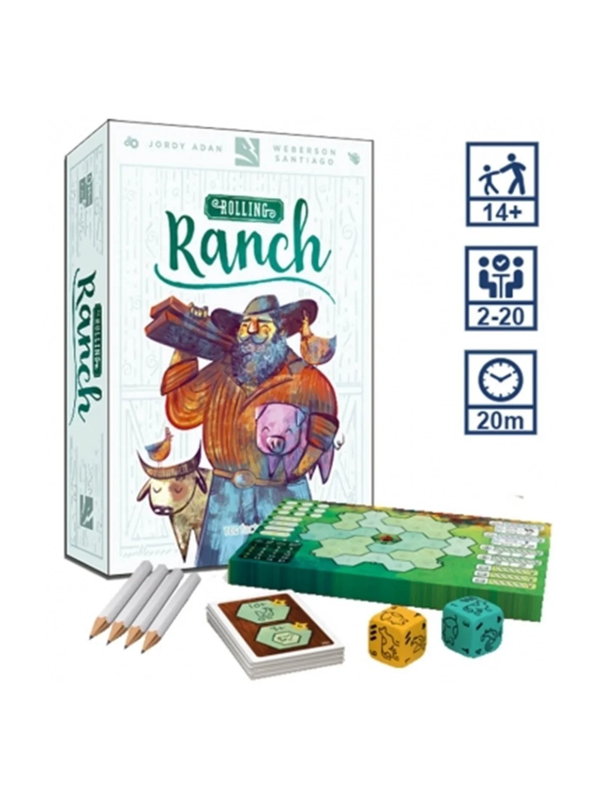 Rolling Ranch de TCG Factory en Juegos de Tablero | La Cueva Roja