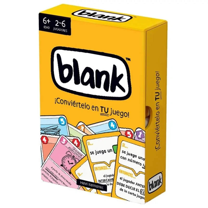 Blanco (Blank) de Juegos en Juegos de Tablero | La Cueva Roja