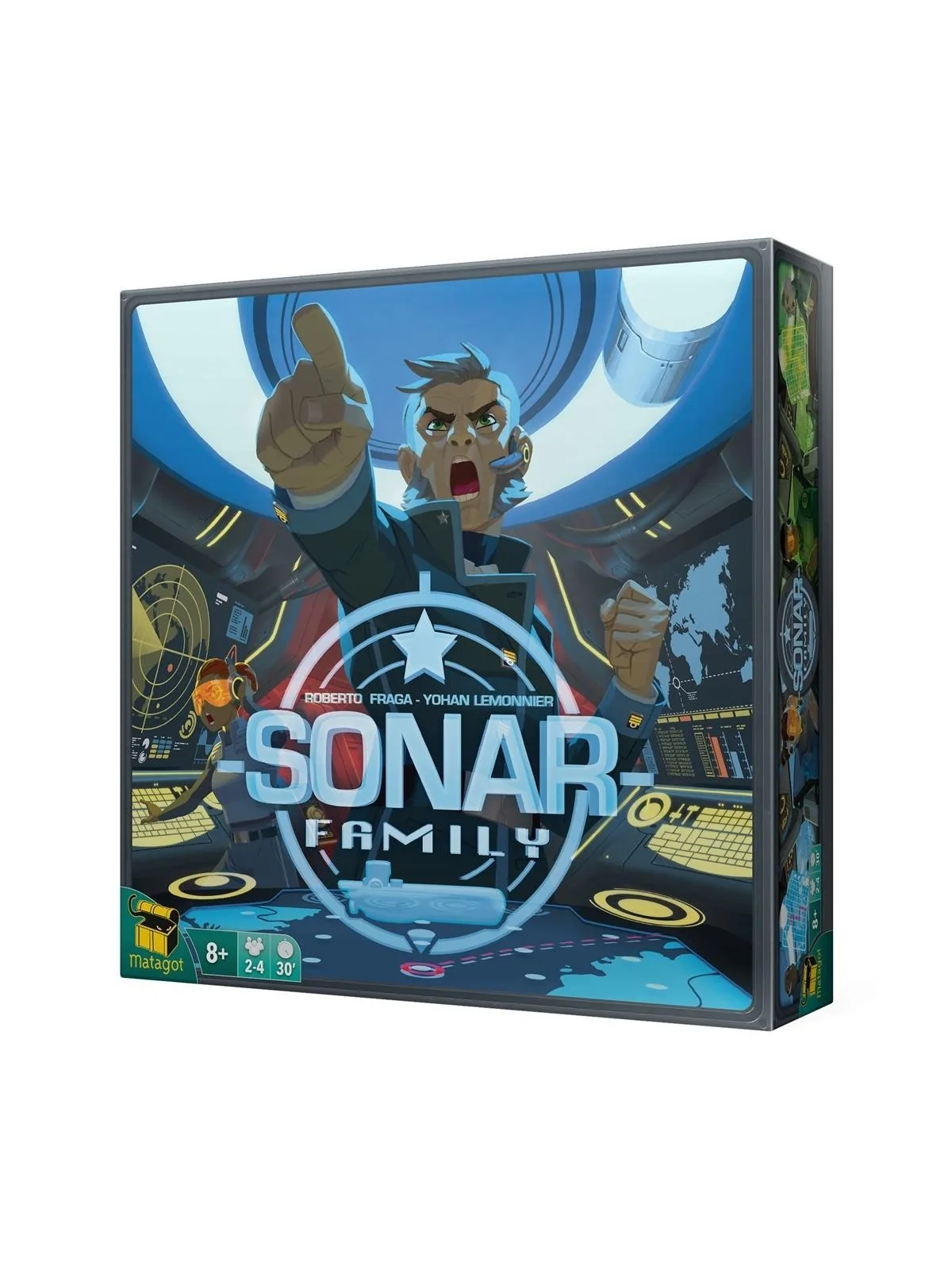 Captain Sonar: Sonar Family de Juegos en Juegos de Tablero | La Cueva Roja