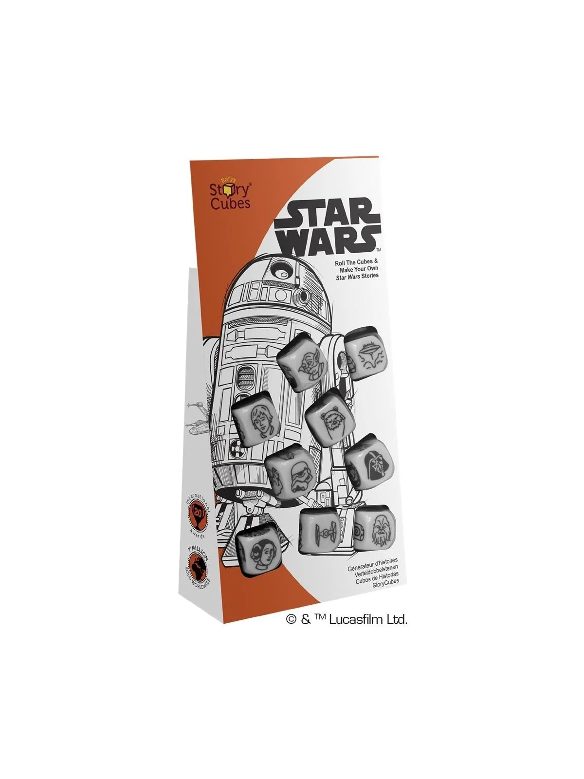 Story Cubes Star Wars de Juegos en Juegos de Dados | La Cueva Roja