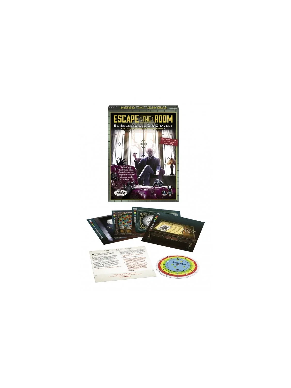 Escape the Room: El Secreto del DR. Gravely de Thinkfun en Juegos de Tablero | La Cueva Roja
