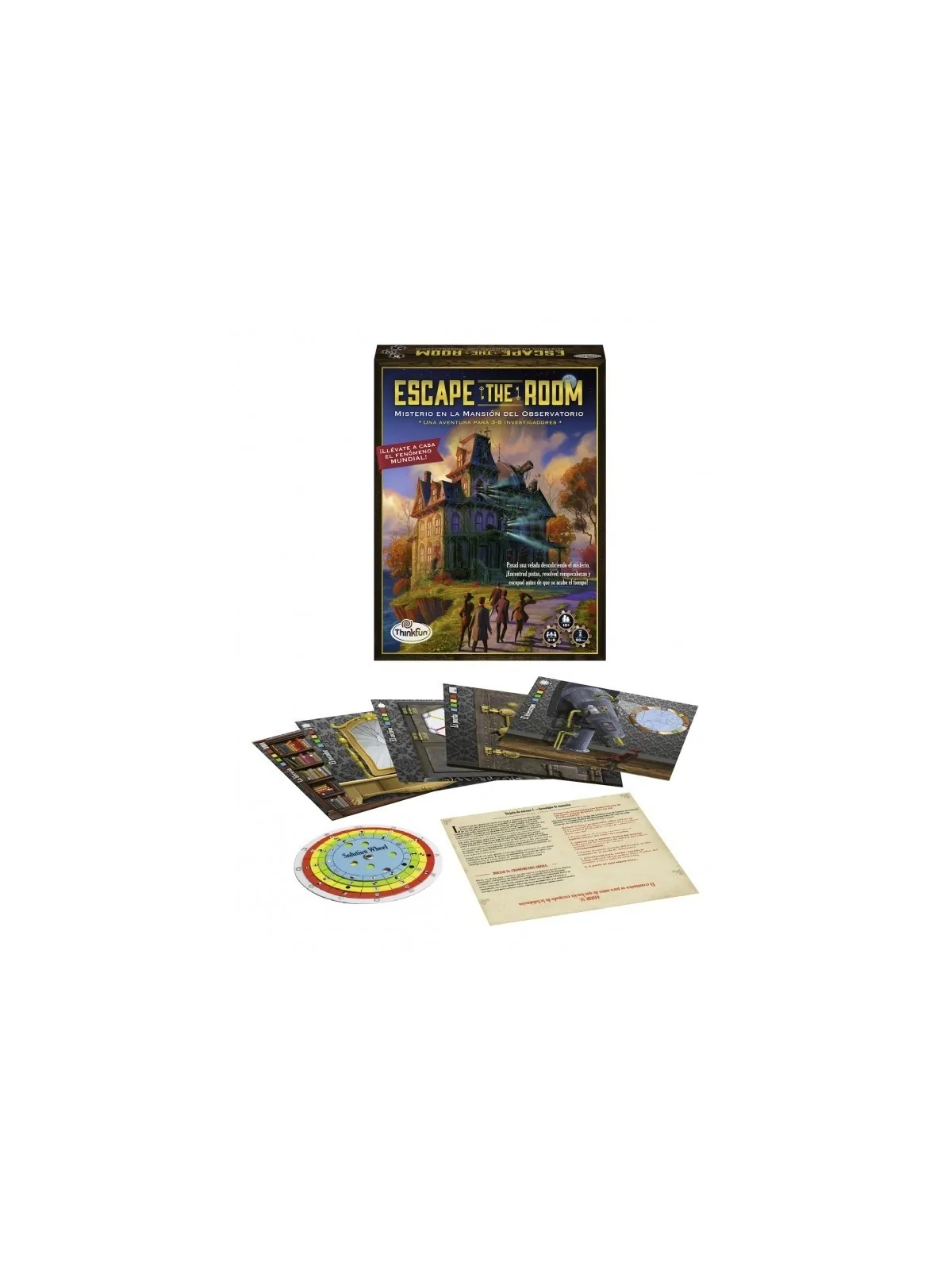 Escape the Room: Misterio en la Mansión del Observatorio de Mercury Games en Juegos de Tablero | La Cueva Roja